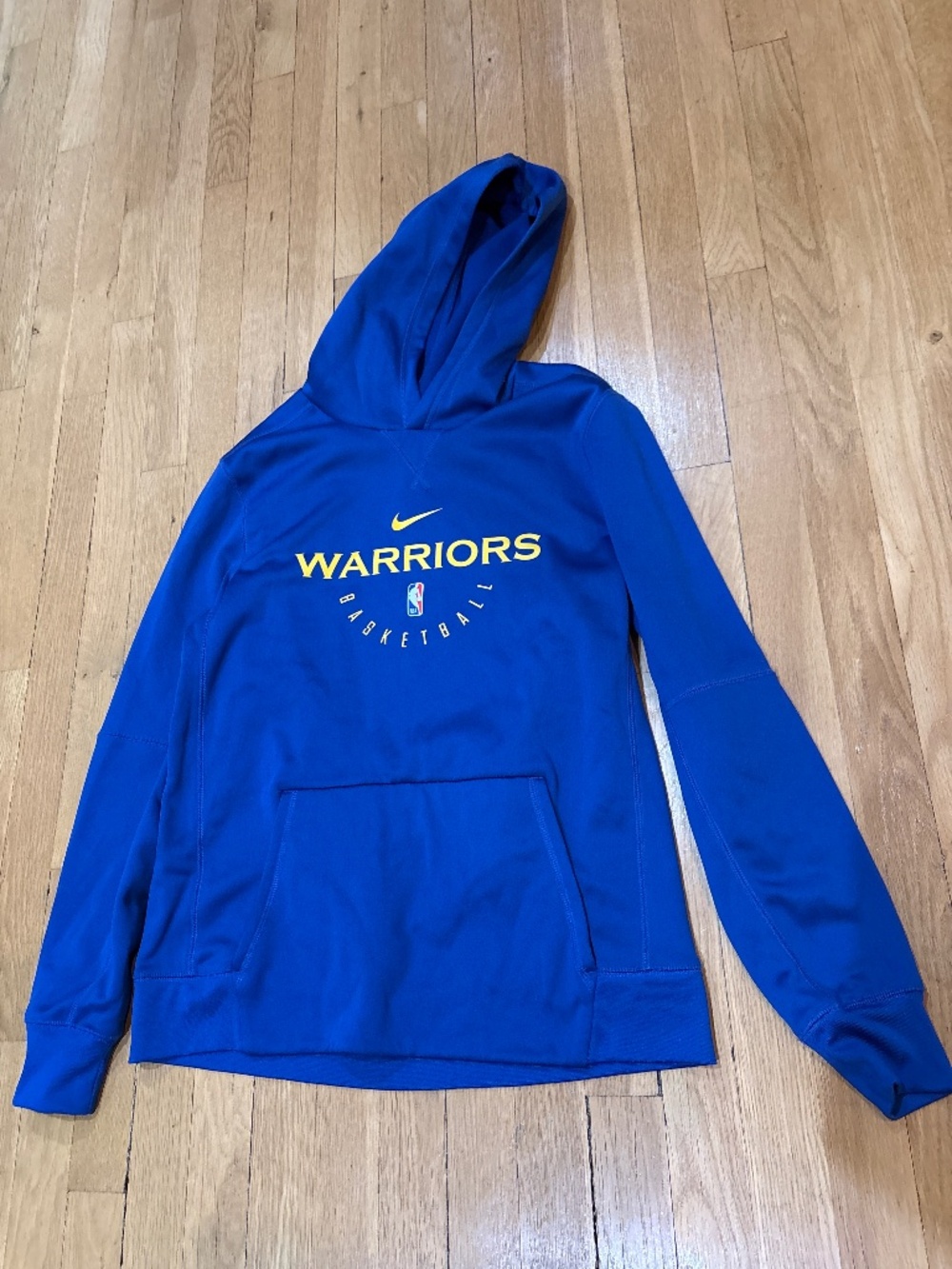 Golden State Warriors NBA Basketball Nike Dri-Fit Boy Youth XL Hoodie Sweatshirt